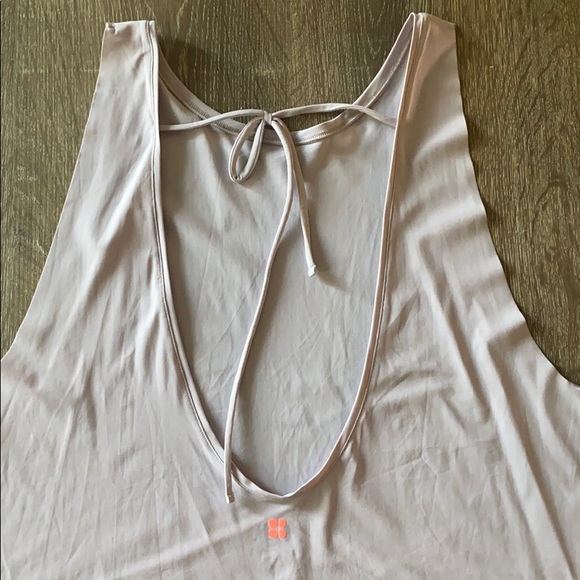 Sweaty Betty Open Back Tank, Size Small - Picture 3 of 10